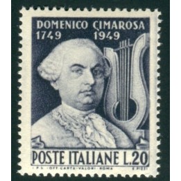 1949 Repubblica 20 lire Cimarosa 