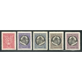 1940 Vaticano definitiva 5 val. nuovi