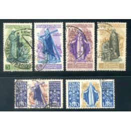 1948 Repubblica S.Caterina serie 6 val.