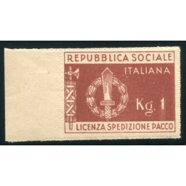 1944 RSI Franchigia Militare Kg1 bordo