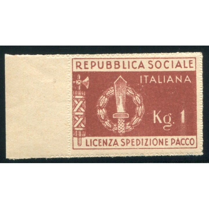 1944 RSI Franchigia Militare Kg1 bordo