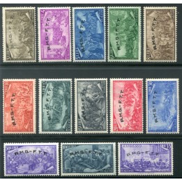 1948 Trieste A Risorgimento serie 13 val.