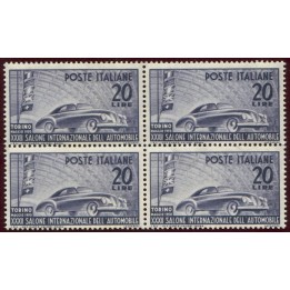 1950 Repubblica Fiera auto TO lire 20