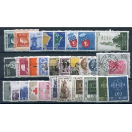 1959 Repubblica annata completa 29 val.