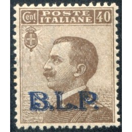 1922/3 Regno BLP 40 cent. II tipo centrato