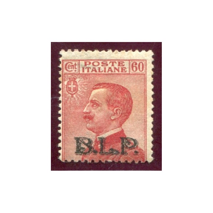 1922/3 Regno BLP 60 cent. carminio II tipo