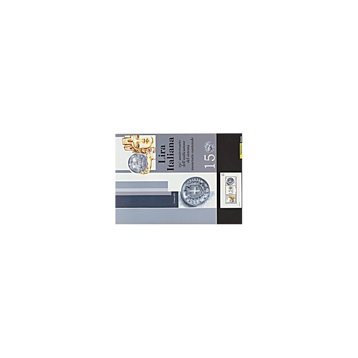 2012 Repubblica foglietto argento lira italiana