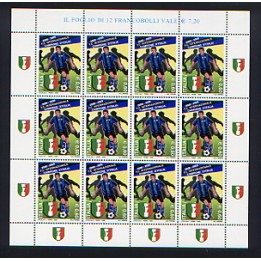 2009 Repubblica Inter campione minifoglio
