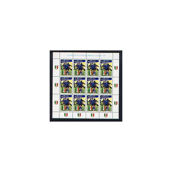 2009 Repubblica Inter campione minifoglio