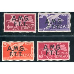 1947 AMG FTT Espressi Democratica 4 val.