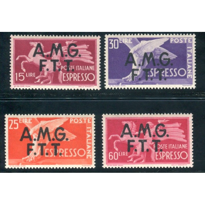 1947 AMG FTT Espressi Democratica 4 val.