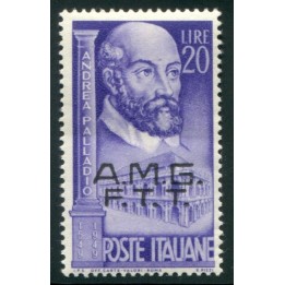 1949 Trieste A Palladio 20 lire