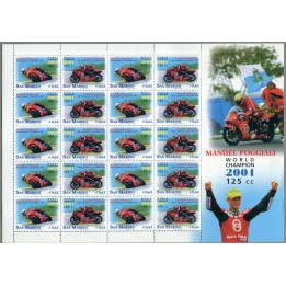 2002 San Marino minifoglio Poggiali