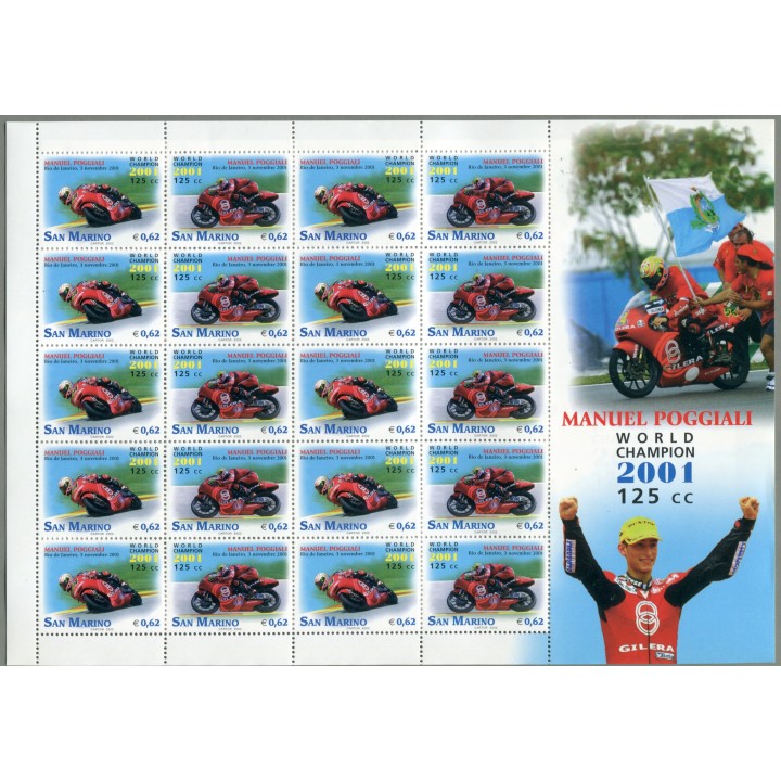 2002 San Marino minifoglio Poggiali