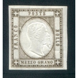 1861 Province Napoletane 1/2 grano bistro bruno