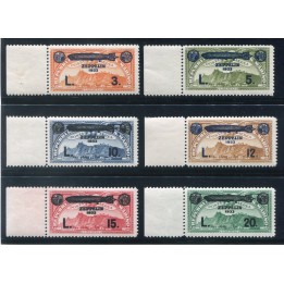 1933 San Marino PA Zeppelin 6 val. bordo