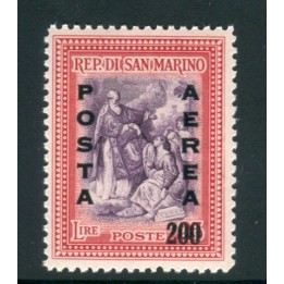 1948 San Marino PA sovr. 200 lire