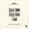 1976 Foglietto Speciale esposizione mondiale Italia 76  