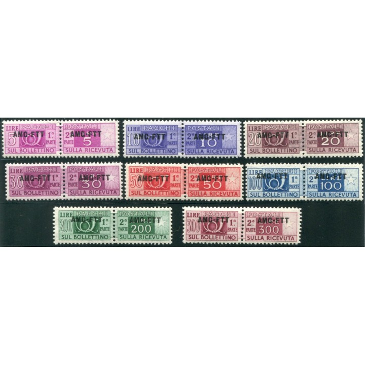 1949/53 TS A pacchi 8 val. nuovi ruota III