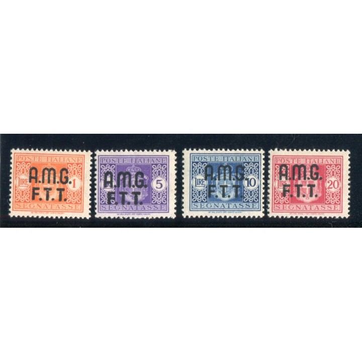 1947 TS A Segnatasse 4 val. nuovi
