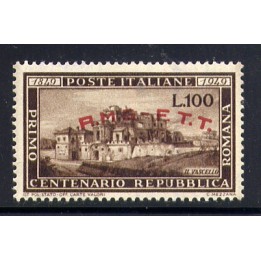 1949 Trieste A 100 lire Repubblica Romana