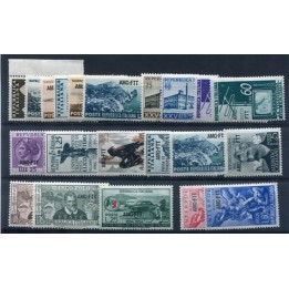 1954 Trieste A annata completa 