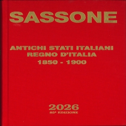SASSONE 2026 Antichi Stati italiani Francobolli e lettere