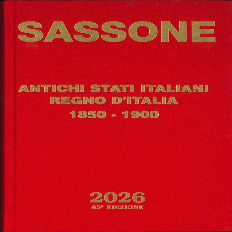 SASSONE 2026 Antichi Stati italiani Francobolli e lettere