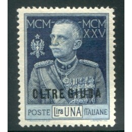 1926 Oltre Giuba 1 lira dent. 13 1/2 centrato