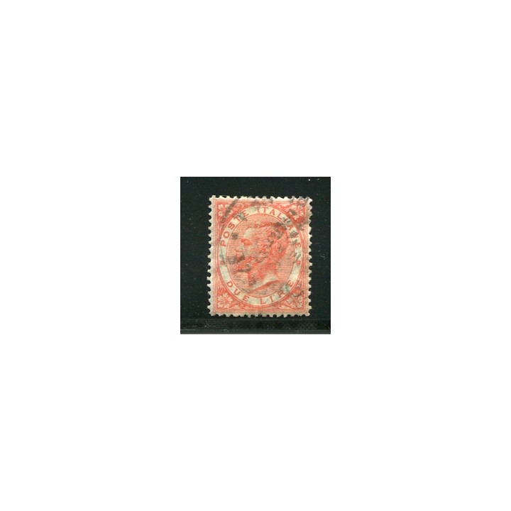 1866 Regno 2 lire Torino usato