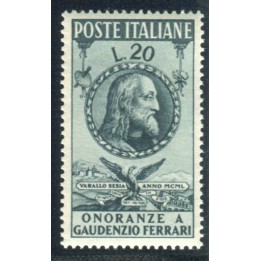 1950 Repubblica 20 lire Ferrari