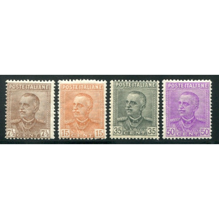 1928 Regno tipo Michetti 4 valori nuovi