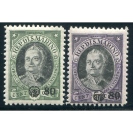 1936 San Marino Onofri 2 valori