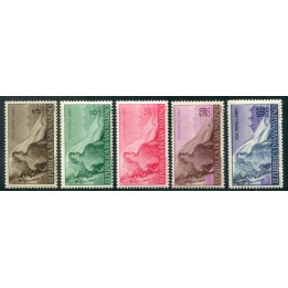 1948 San Marino Lavoro serie 5 valori