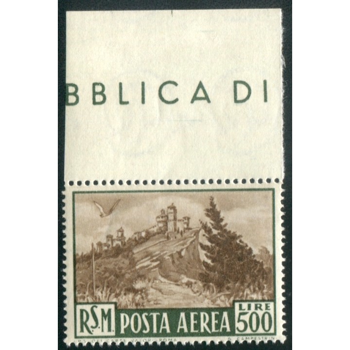 1951 San Marino pa 500 lire nuovo bordo