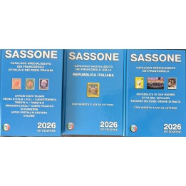 SASSONE 2026 I+II+III volume Italia