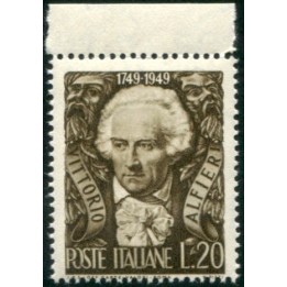 1949 Repubblica 20 lire Alfieri nuovo