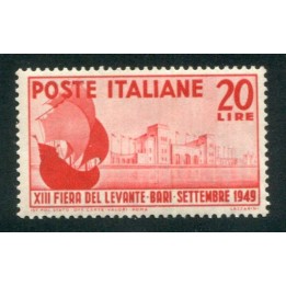 1949 Repubblica Fiera di Bari 20 lire