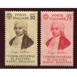 1934 Regno Luigi Galvani 2 valori