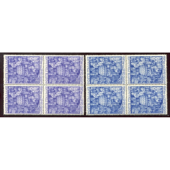 1950 Repubblica Anno Santo 2 valori nuovi