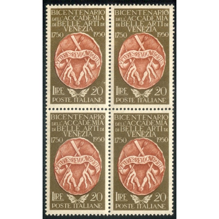 1950 Repubblica Belle Arti 20 lire
