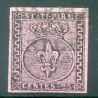 1852 ASI Parma 25 cent. violetto usato