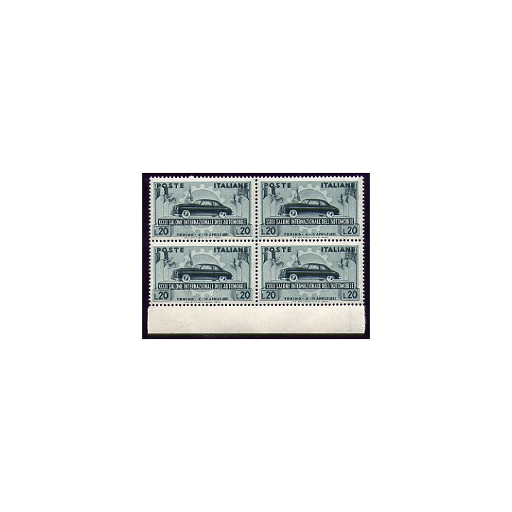 1951 Repubblica 20 lire Fiera TO