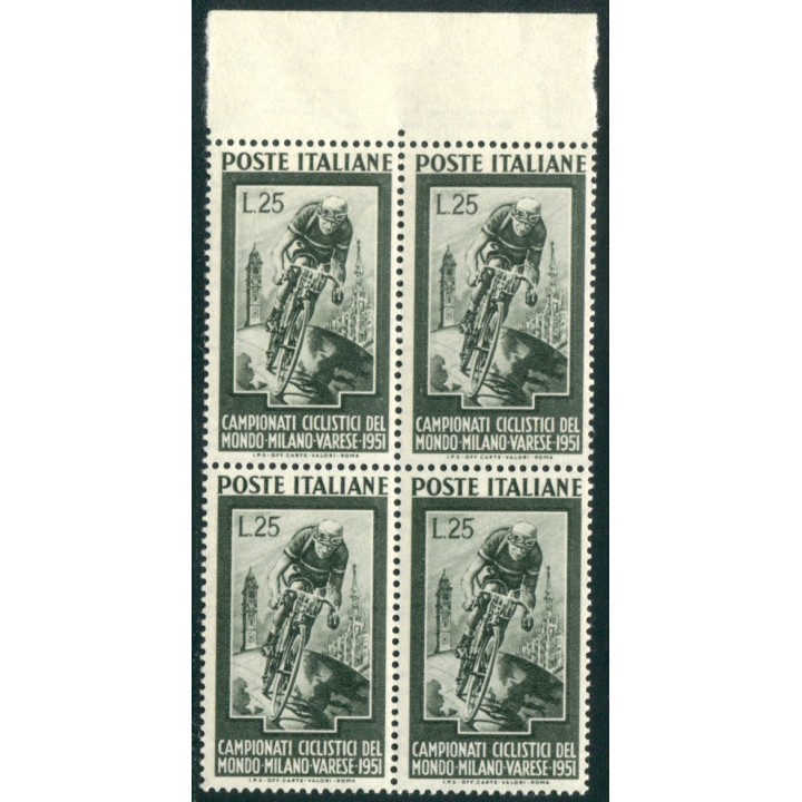 1951 Repubblica Ciclismo 25 lire  