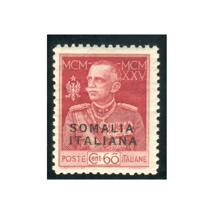 1925/6 Somalia 60 cent. dent. 11 nuovo 