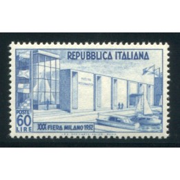 1952 Repubblica Fiera MI 60 lire