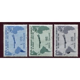1961 Repubblica Gronchi 3 val. nuovi