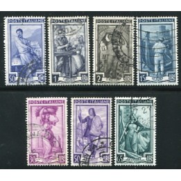 1955 Repubblica Italia al Lavoro stelle