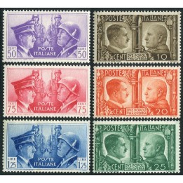 1941 Regno Asse serie 6 valori