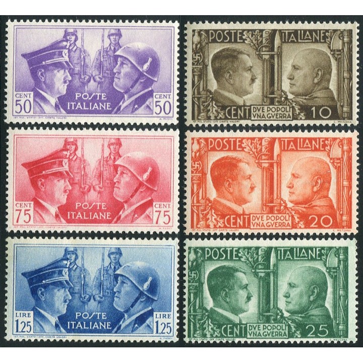 1941 Regno Asse serie 6 valori